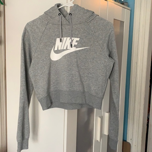 Nike Tops - Nike cropped hoodie